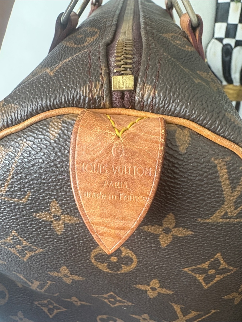 Vintage Louis Vuitton Speedy 30 Handbag - Picture 2 of 12